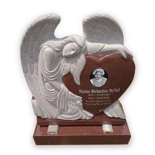 Differences Between Granite and Marble Angel Headstones
