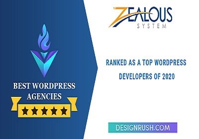 DesignRush Titled Zealous System as an Enterprise with Top WordPress Developers of 2020