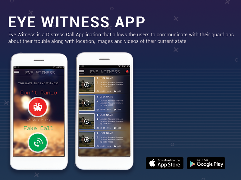 Eye Witness App - A Distress Call Application | Zealous System