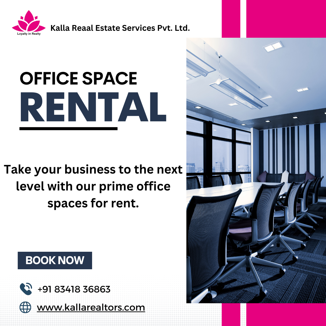  Kalla Reaal Estate Services is a real estate consultant in providing services for farmland sales and leasing of Commercial & Office spaces in Hyderab