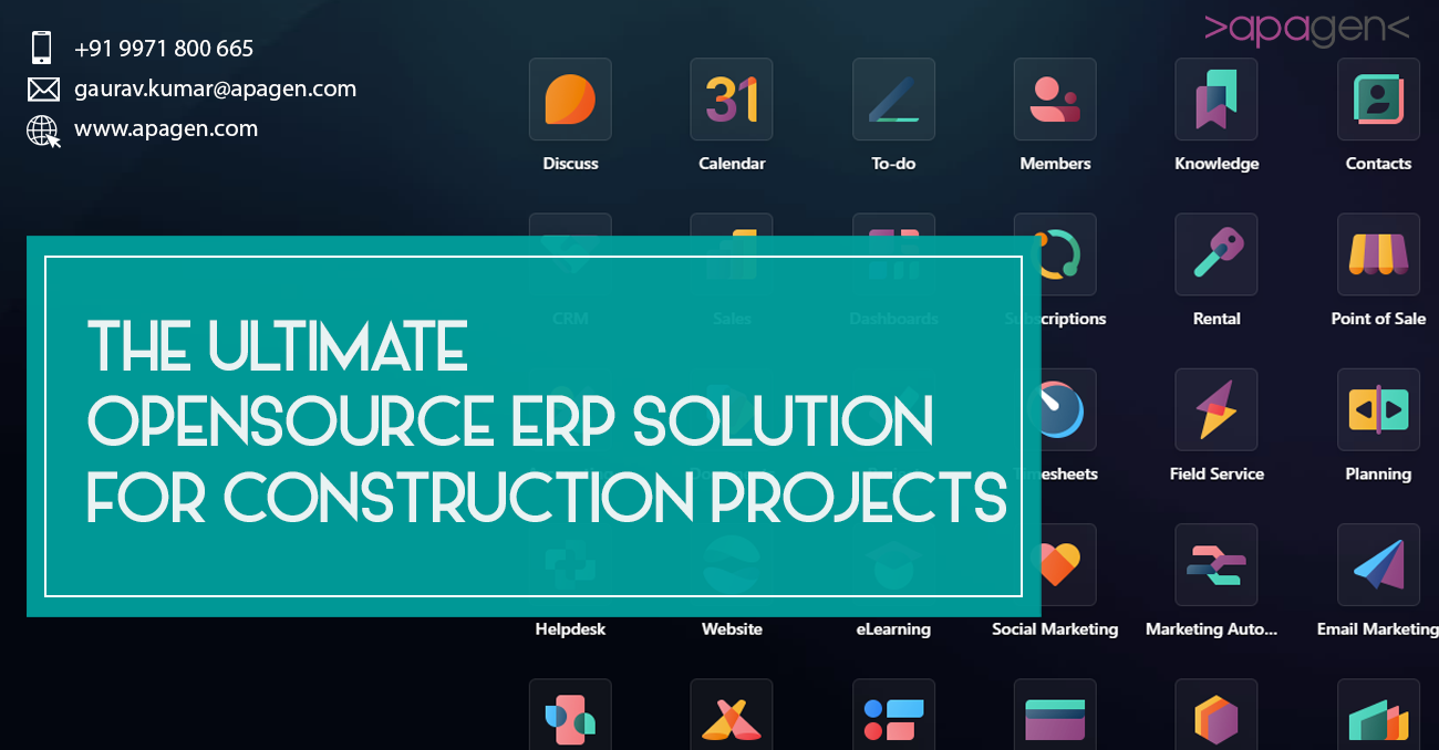 The Ultimate Open-Source ERP Solution for Construction Projects