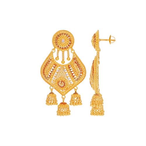 18k chandbali