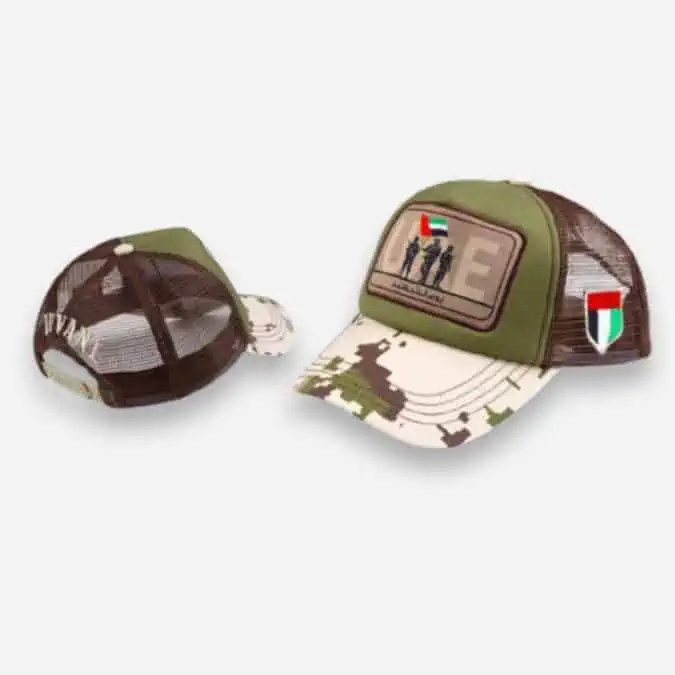 Show Your Patriotism with the UAE Army Mesh Flag Cap by Th3 Future