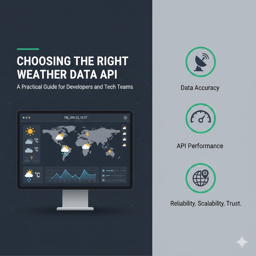 The Right Weather Data API: A Practical Guide for Developers and Tech Teams