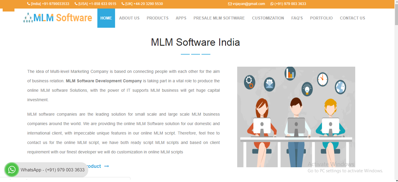 MLM Software Company Chennai - Leading Tamilnadu Based MLM Scripts Company
