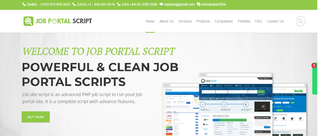 Job Portal Website | Career Portal Online Job Search Script | Job Portal Script