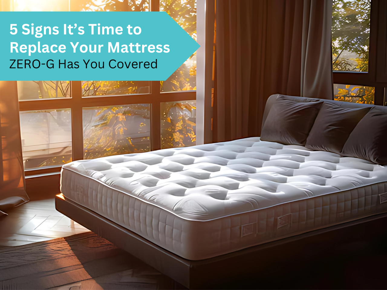 5 Signs It’s Time to Replace Your Mattress – ZERO-G Has You Covered