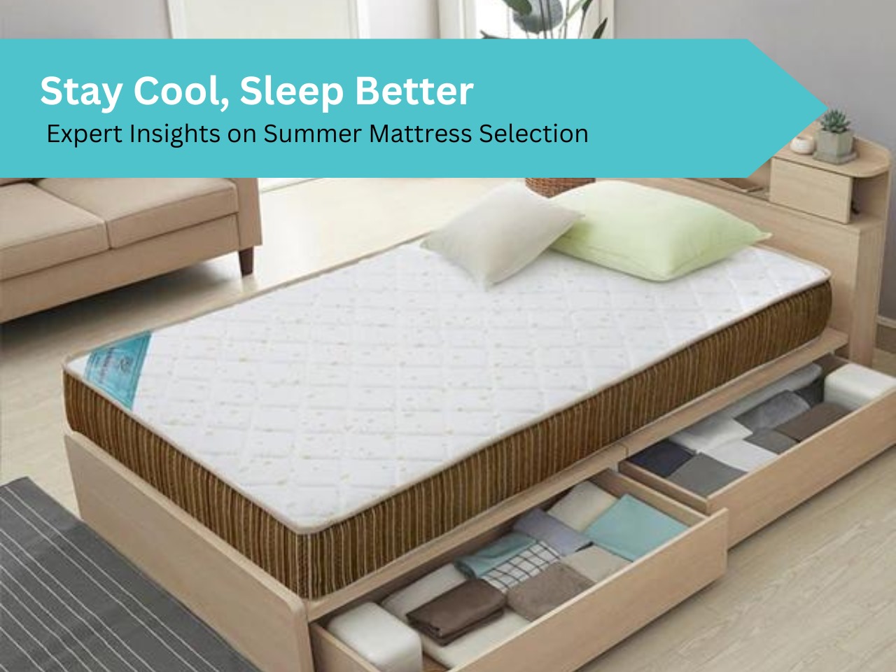 Stay Cool, Sleep Better: Expert Insights on Summer Mattress Selection