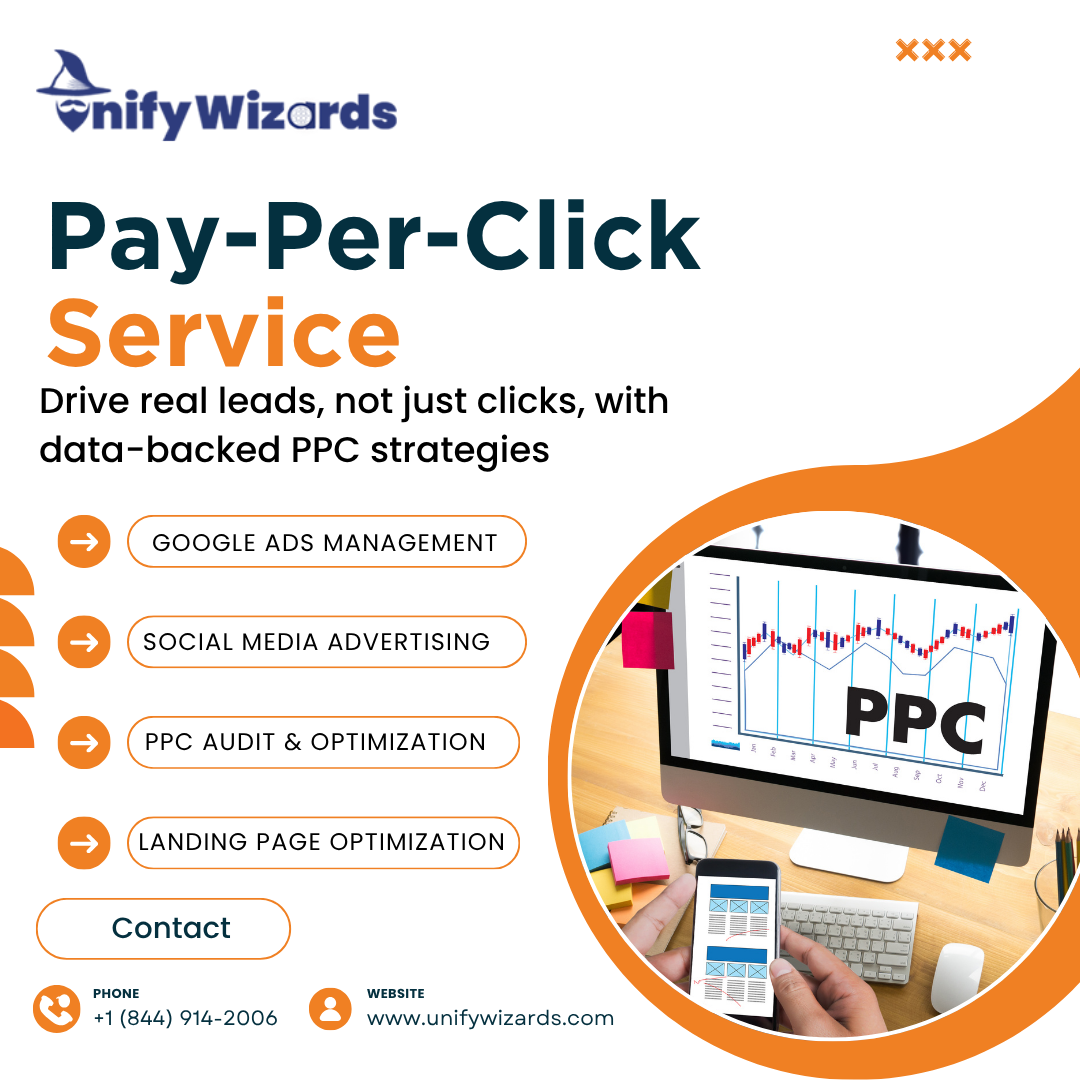 Pay Per Click Services: Driving Targeted Traffic with Precision | Unify Wizards