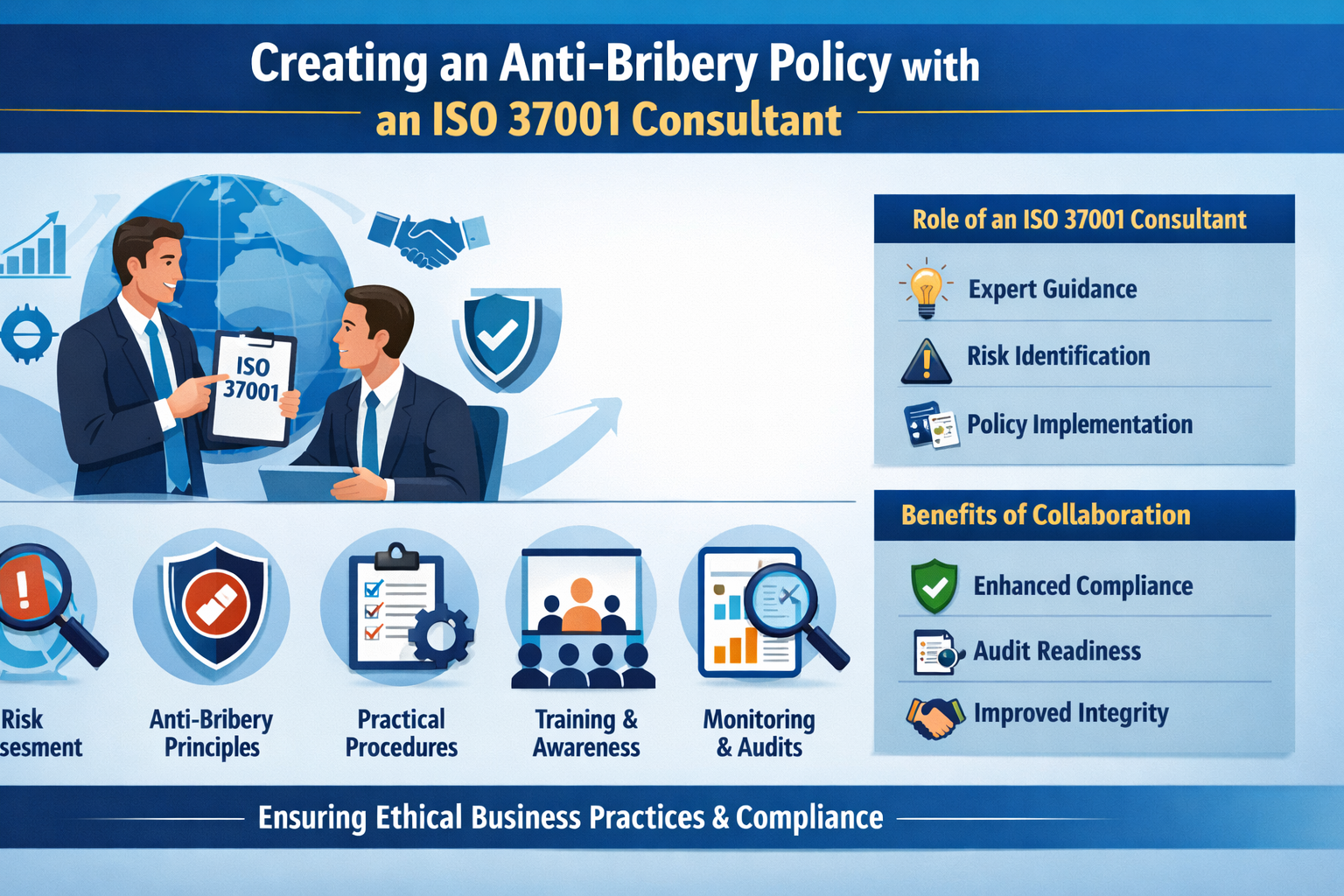 Creating an Anti-Bribery Policy with an ISO 37001 Consultant