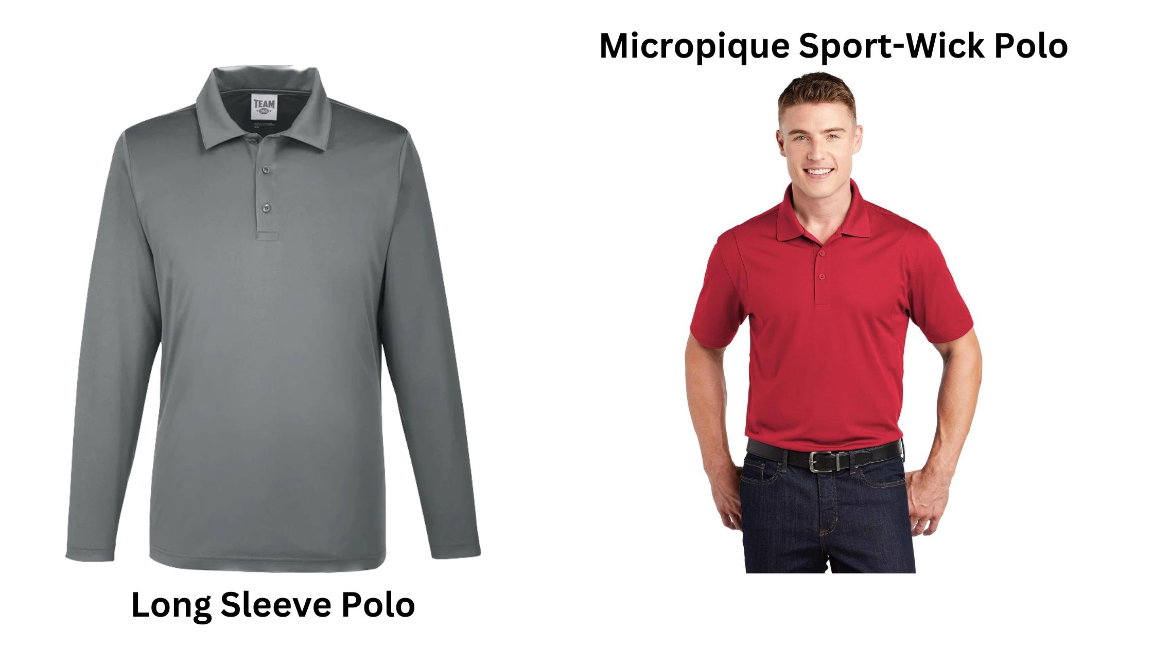 Unveiling the Zone Performance Long Sleeve Polo and Micropique Sport-Wick Polo for Men