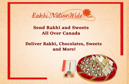 Celebrate Rakhi with Ease: Hassle-Free Delivery of Rakhi and Sweets in Canada
