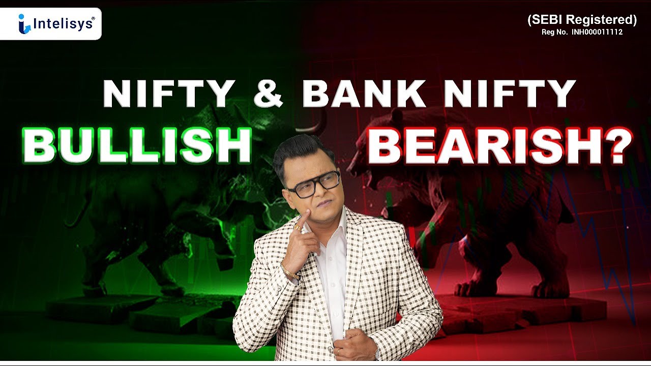 Live Nifty Prediction For Tomorrow - Targets, Analysis & Tips #intelisys #stockmarket