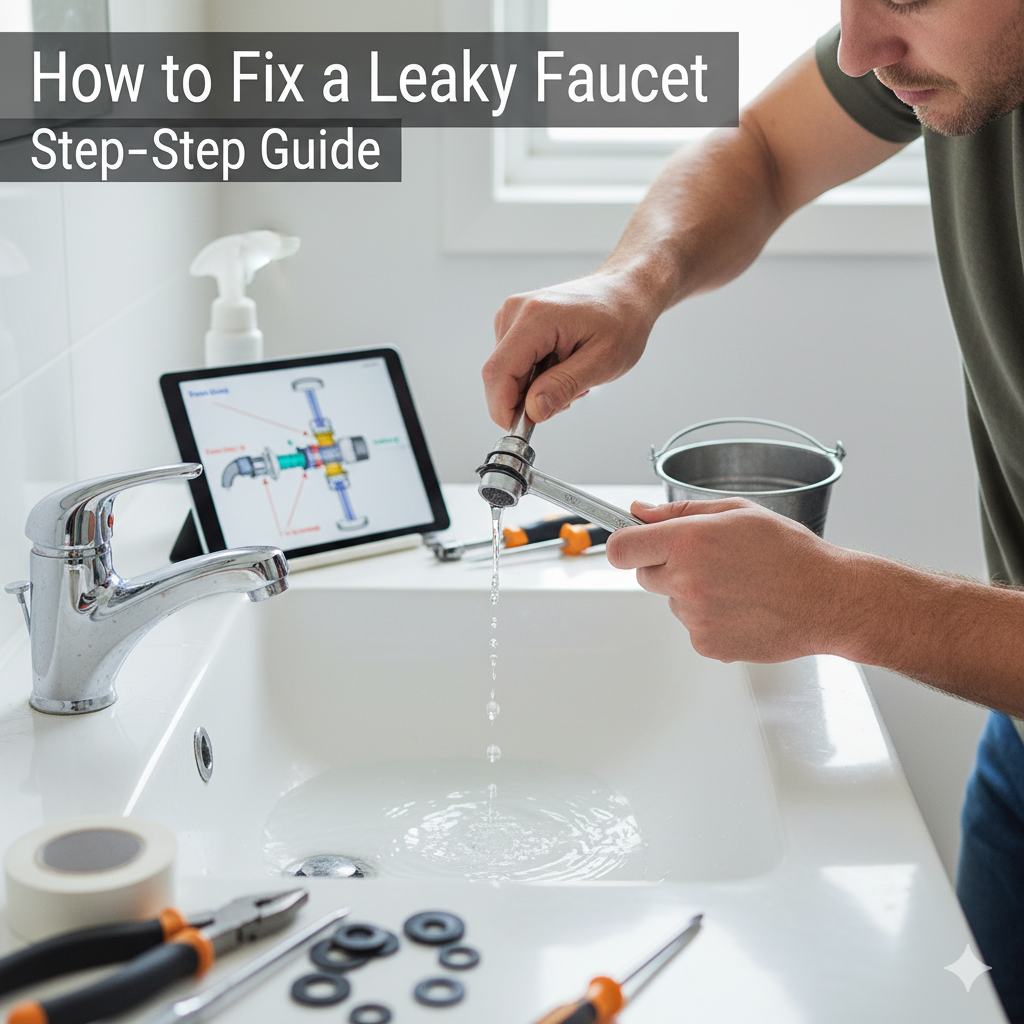 How to Fix a Leaky Faucet: Step-by-Step Guide