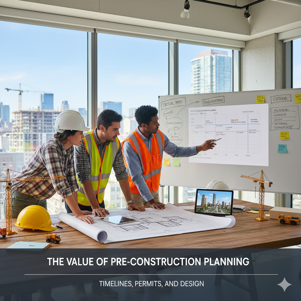The Value of Pre-Construction Planning: Timelines, Permits, and Design