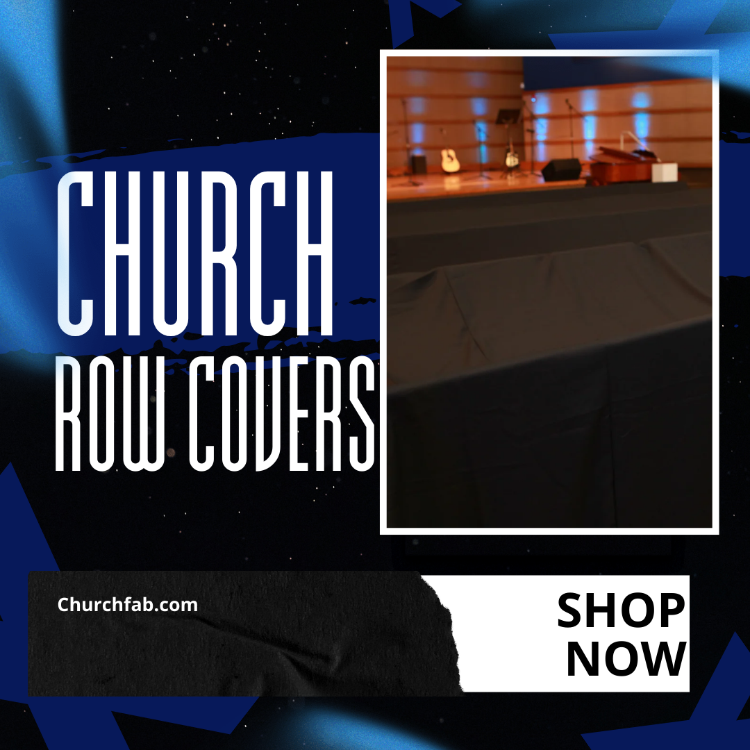Portable Church Seat Covers Designed for Comfort, Order, and Faith