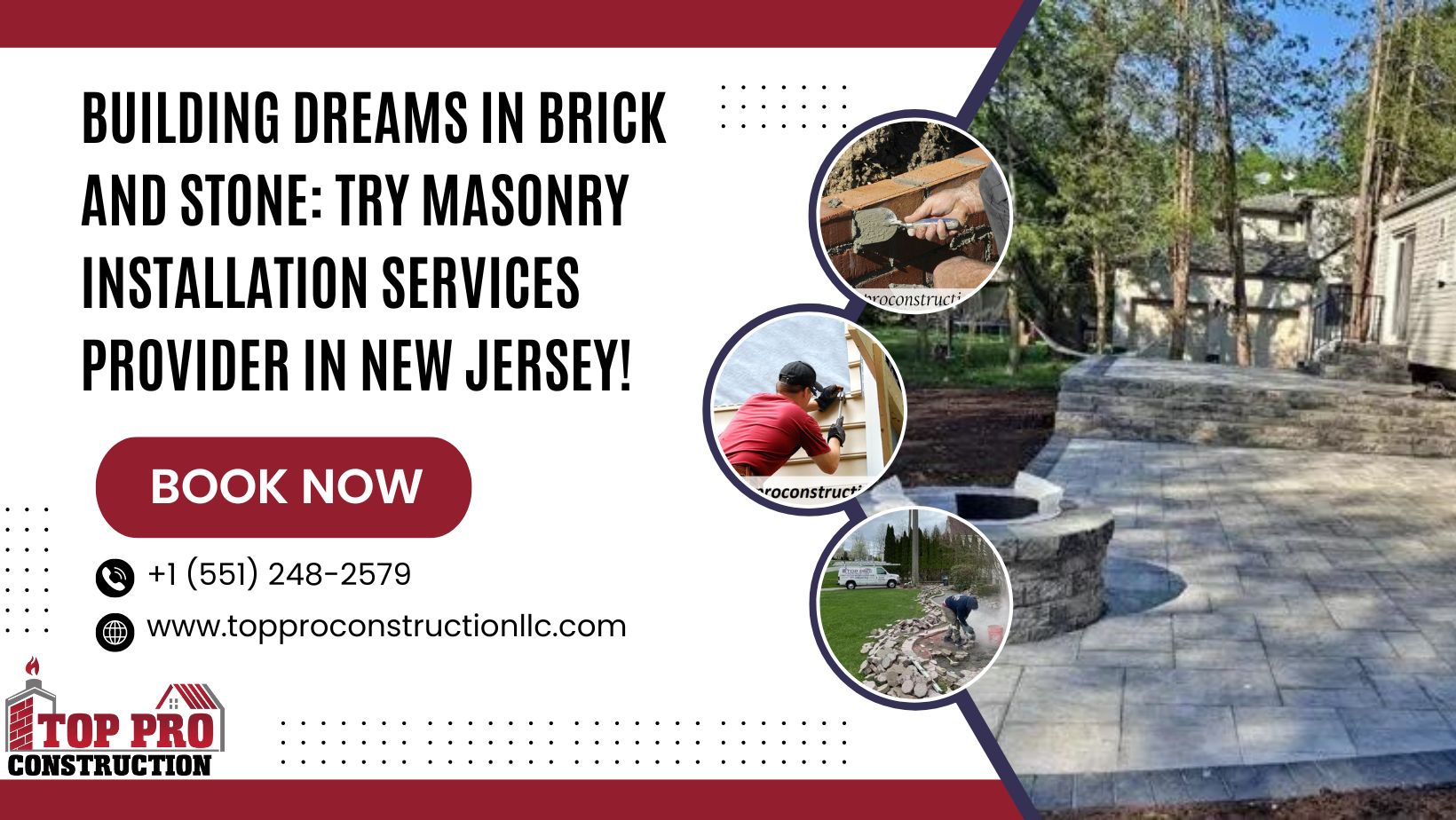 Building Dreams in Brick and Stone: Try Masonry Installation Services in New Jersey!