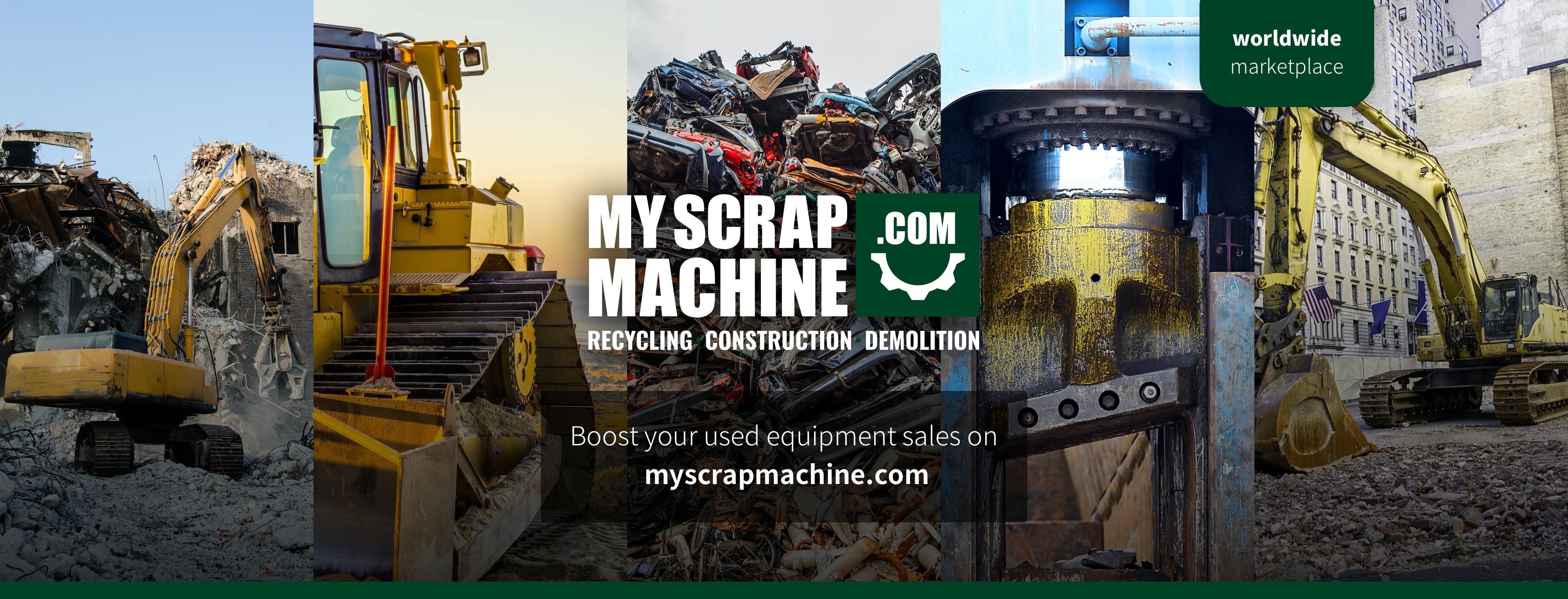 Simplifying Recycling and Construction Machinery Sales: Discover Our Online Portal.