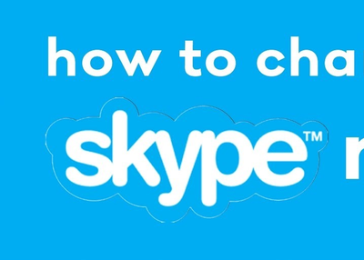 Change Skype Name
