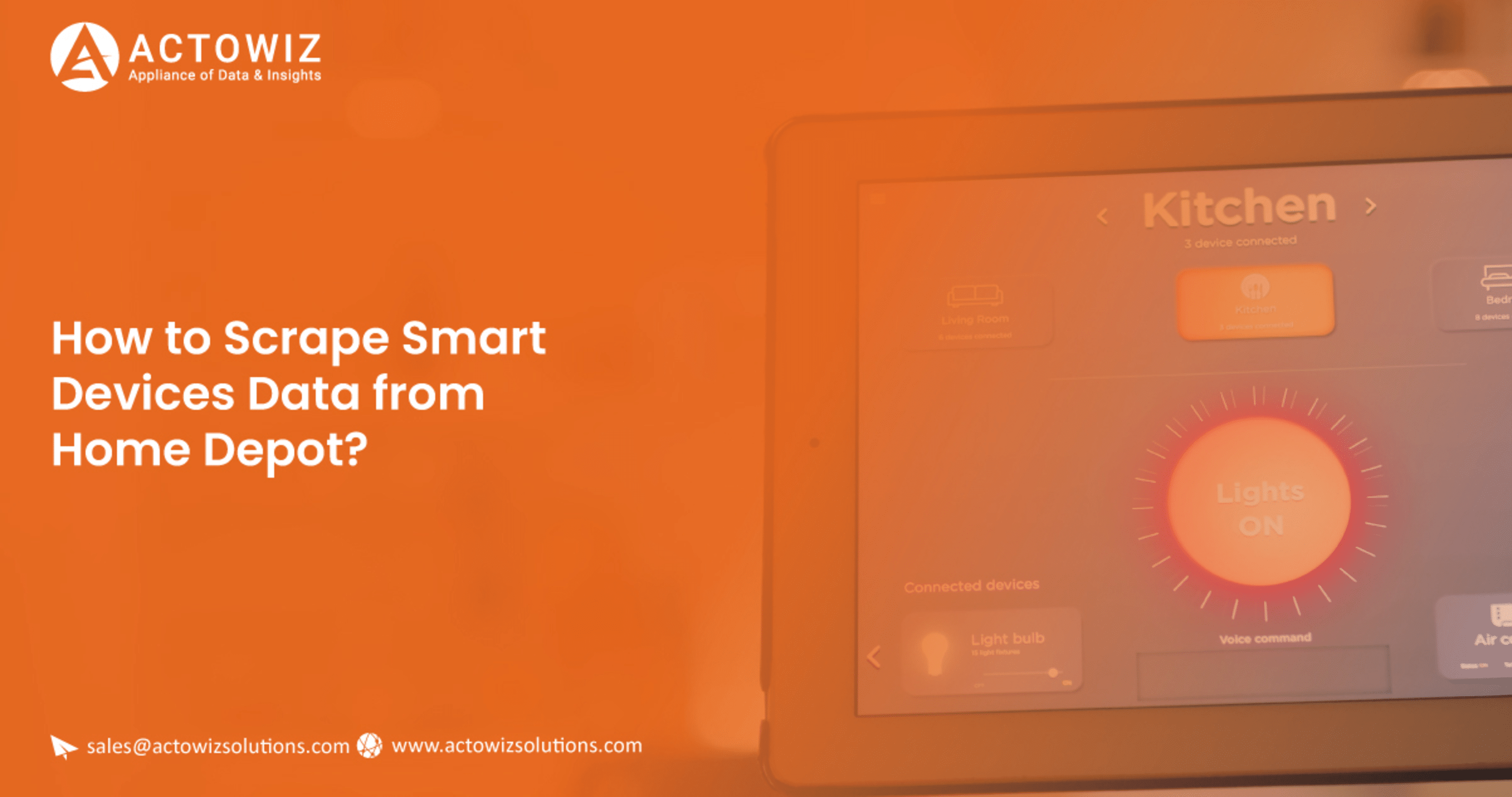 How to Scrape Smart Devices Data from Home Depot