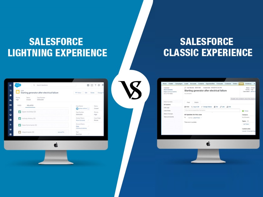 Lightning Experience vs. Salesforce Classic