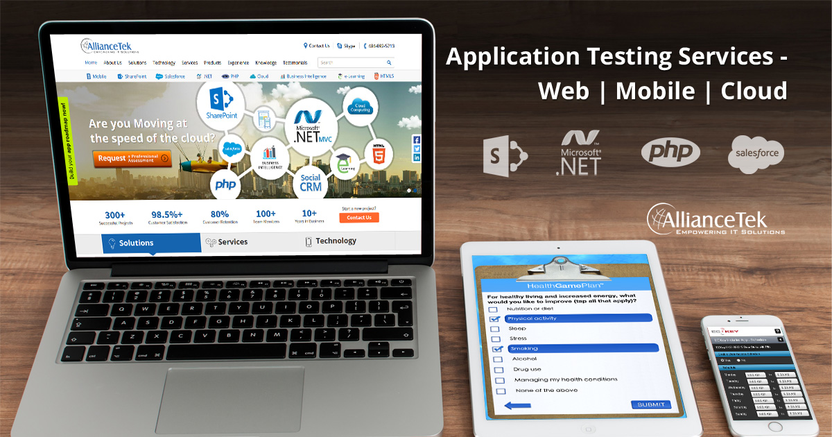 Web, Mobile & Cloud Application Testing Services