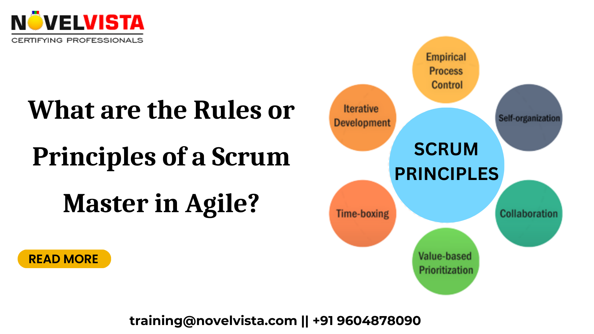 What are the Rules or Principles of a Scrum Master in Agile?