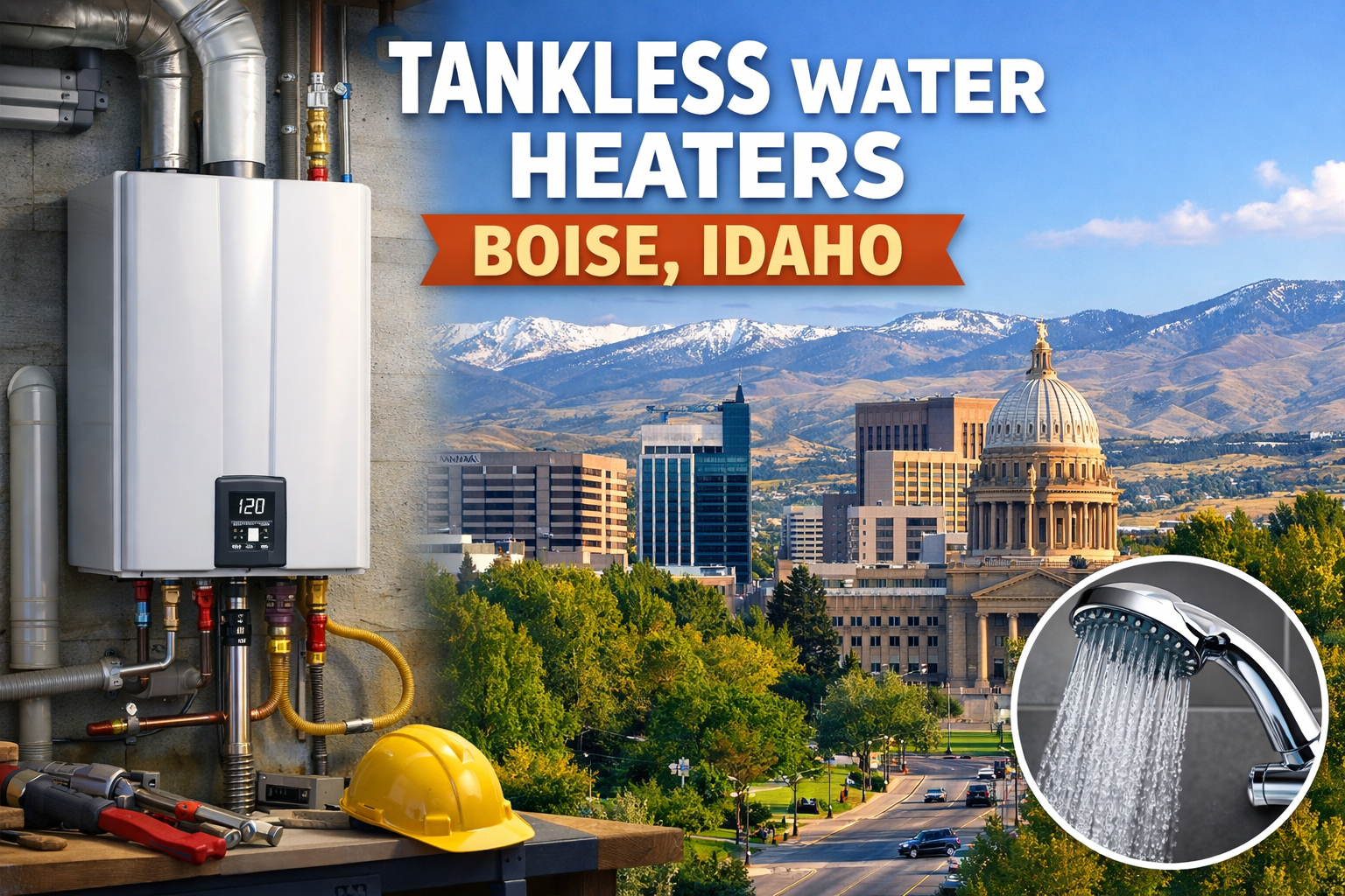 Tankless water heaters in Boise, Idaho: Energy-efficient solutions for modern homes