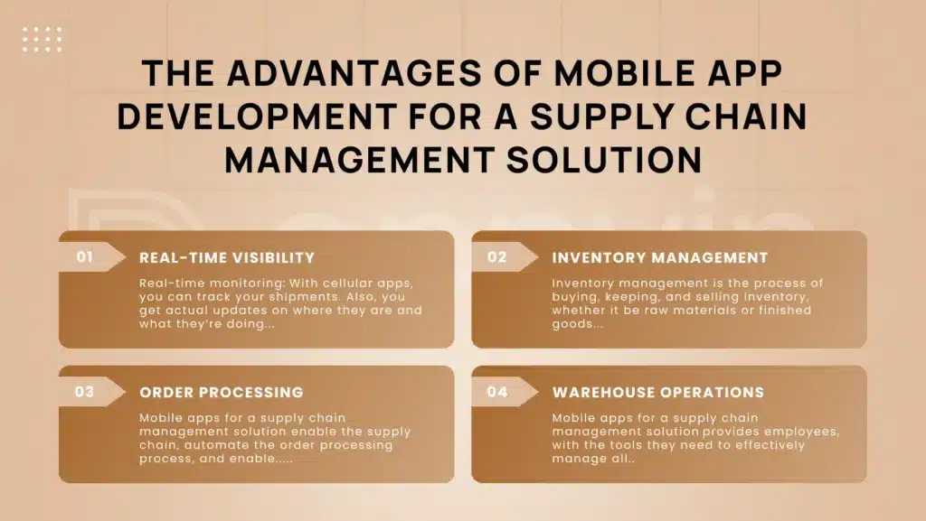 Mobile App Development for a Supply Chain Management Solution