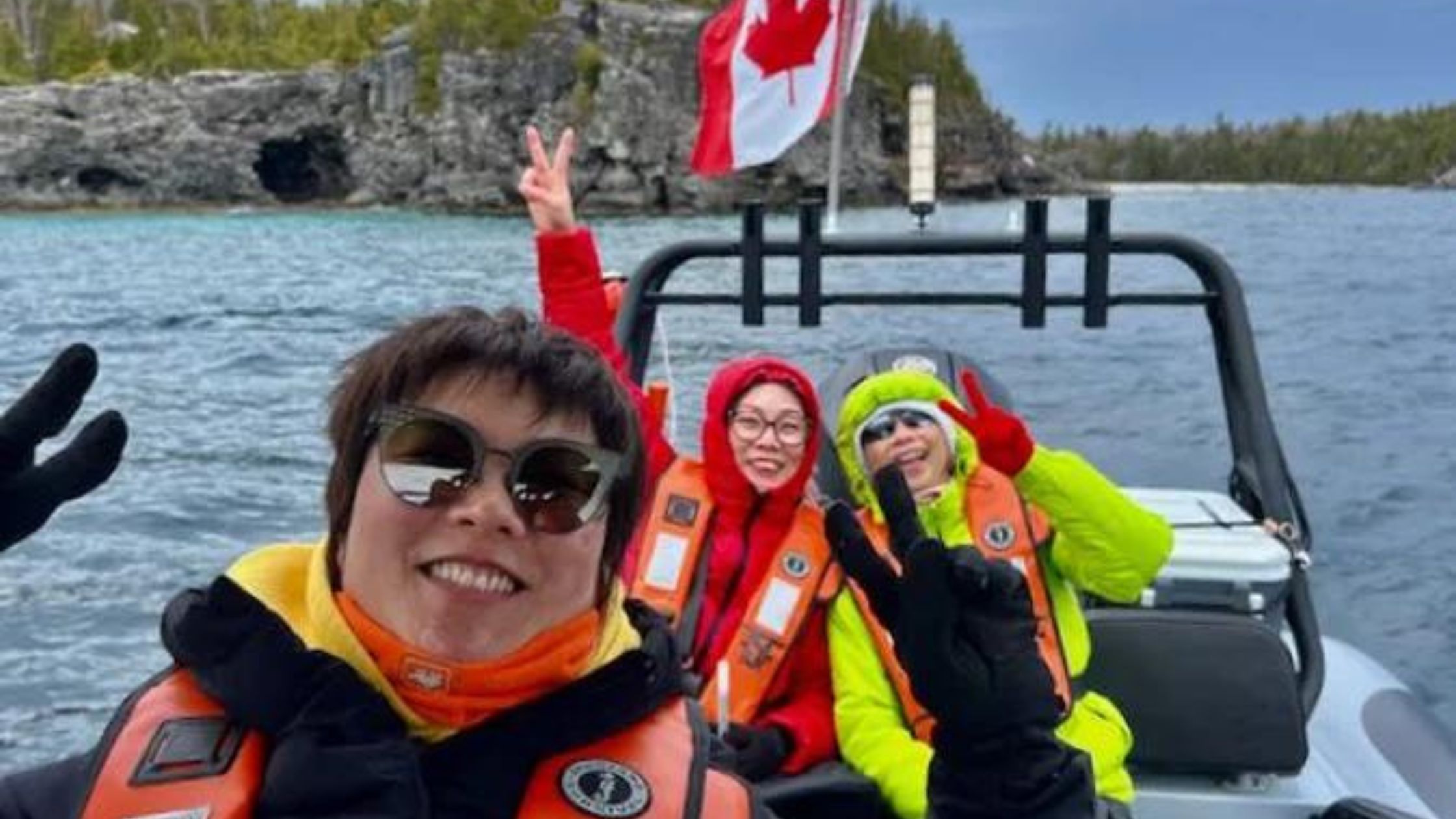 Bonding on Tobermory's Full Day Family Fishing Charters!