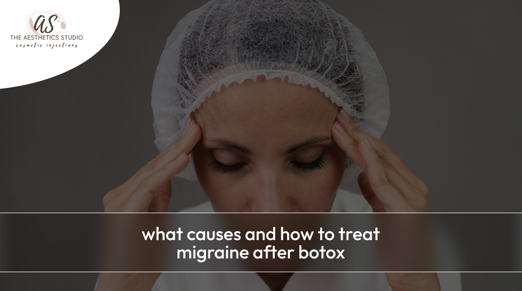 What causes and how do you treat migraines after botox?