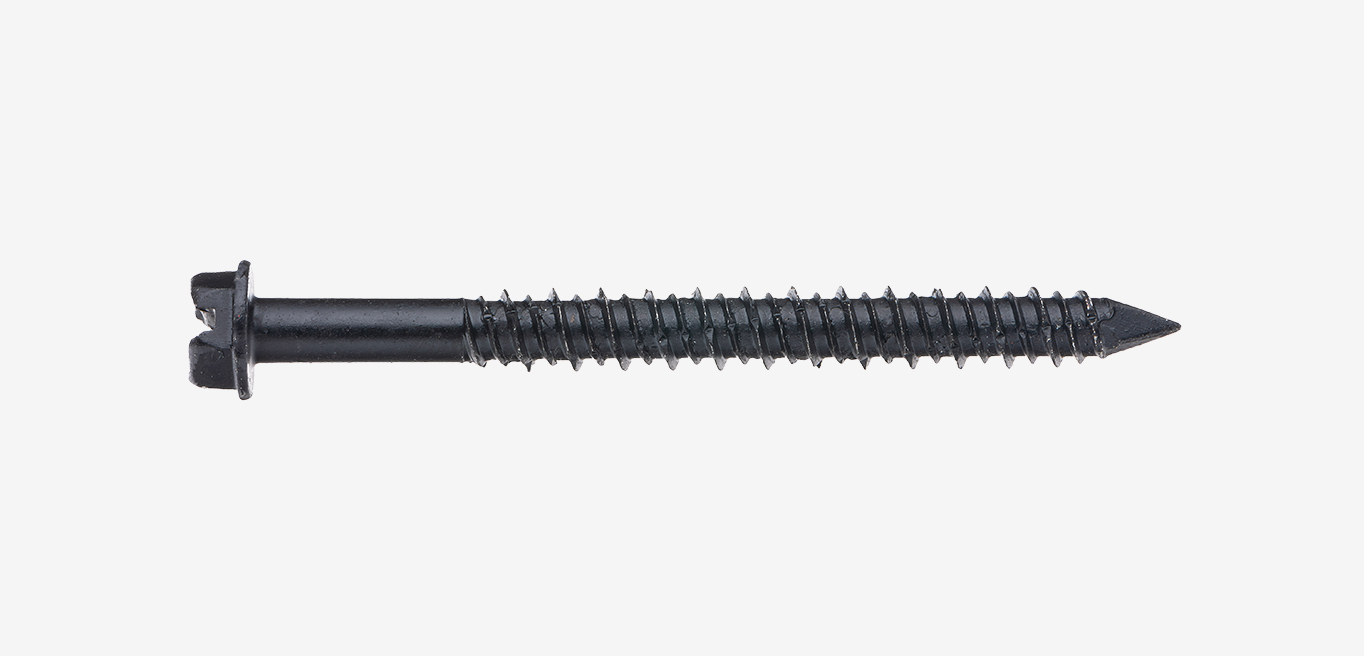 Masonry screws - widely used in the building industry!