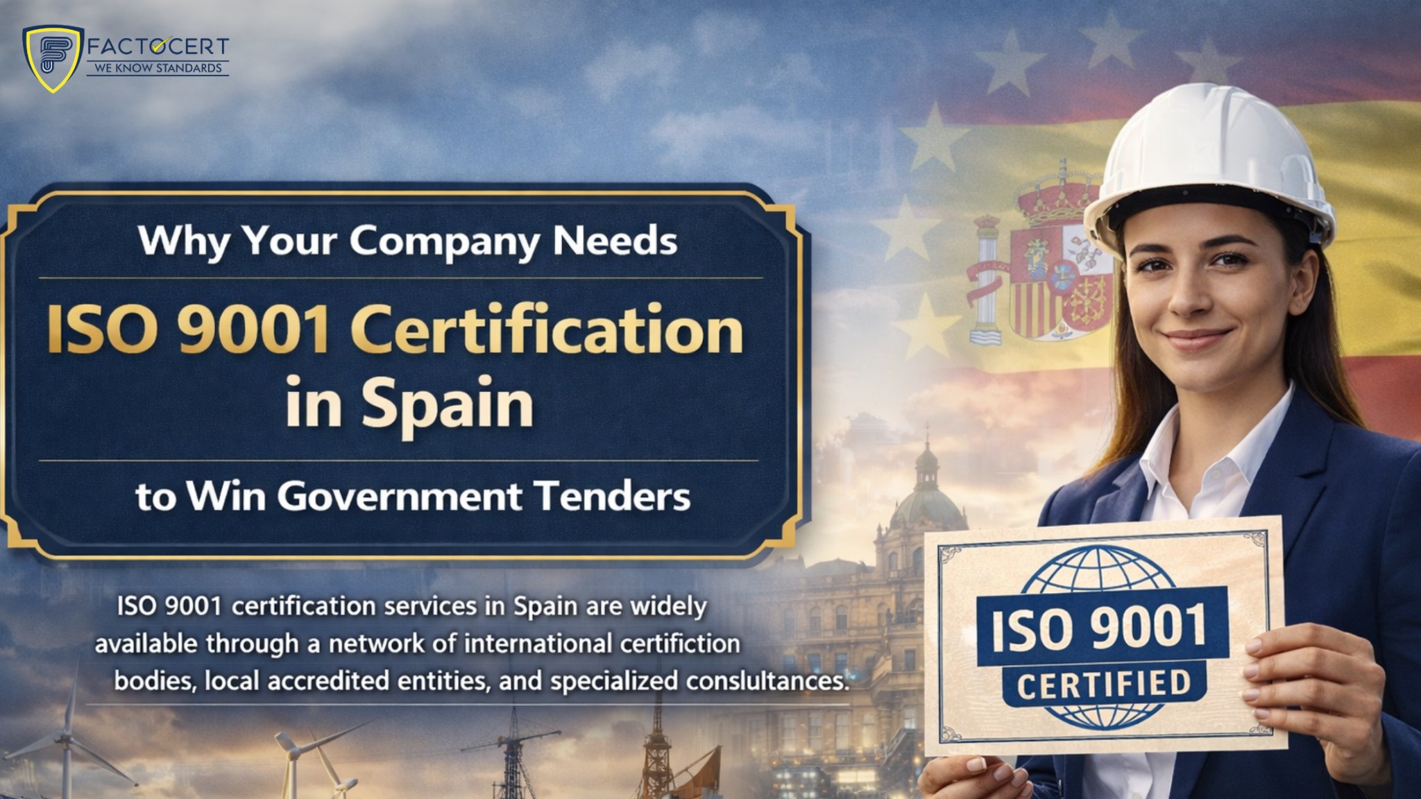 Why Your Company Needs ISO 9001 Certification in Spain to Win Government Tenders