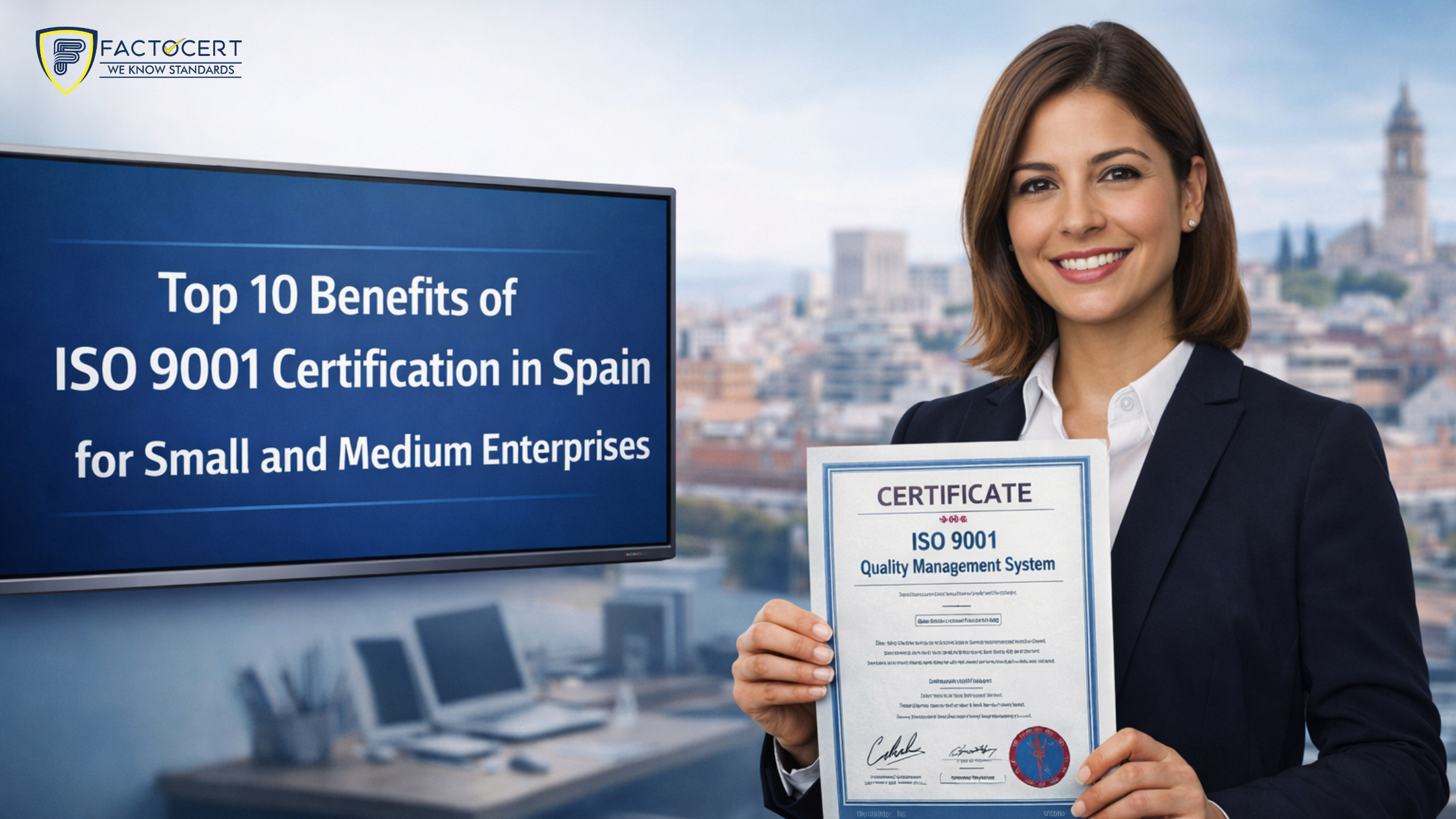 Top 10 Benefits of ISO 9001 Certification in Spain for Small and Medium Enterprises