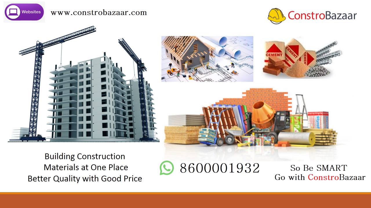Building material supplier, Building materials store - ConstroBazaar