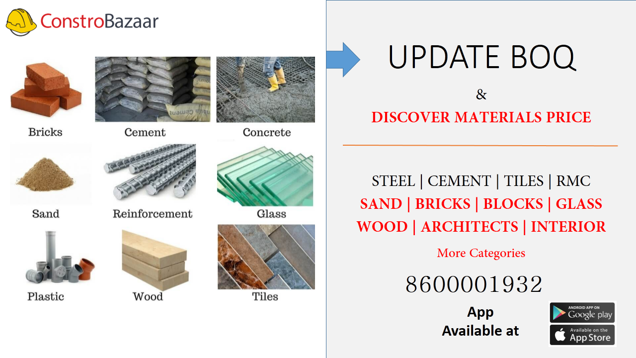 Building materials online | ConstroBazaar