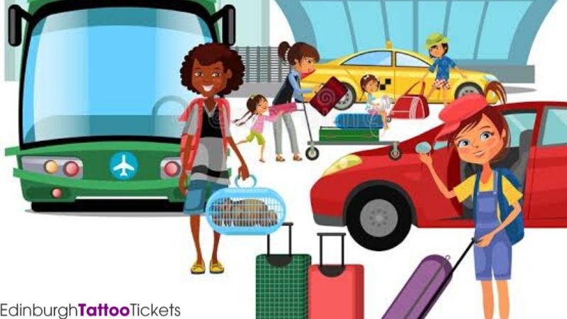 How to reach Edinburgh Tattoo and what can carry?