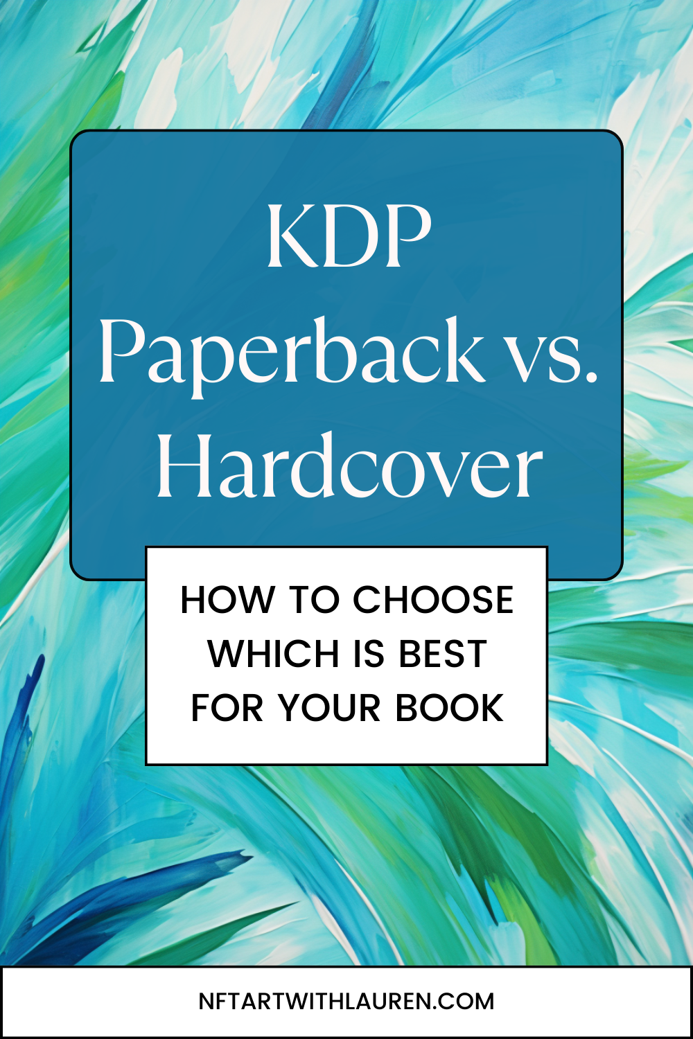 KDP Paperback vs. Hardcover