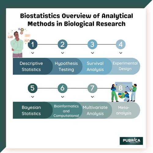 A Biostatistics Overview of Analytical Methods in Biological Research