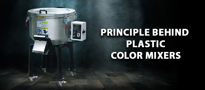 Principle behind plastic color mixers