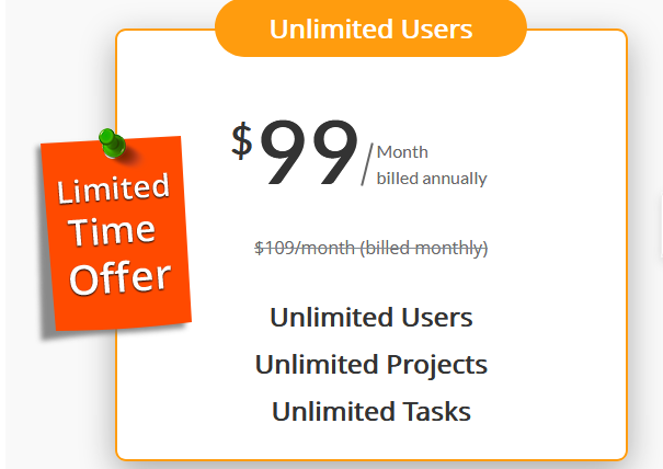 Project Management Software with Unlimited User Pricing