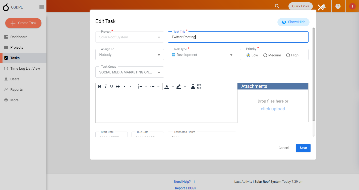 Orangescrum Community or Open-source edition 2.0.0 Released with New UI