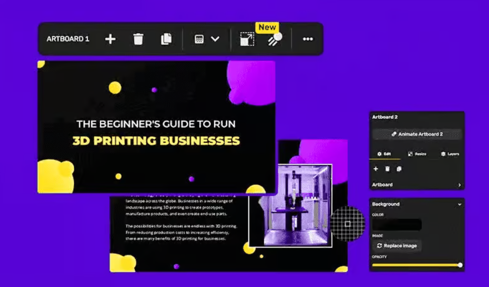 Design Visually Stunning Presentations with AI Technology