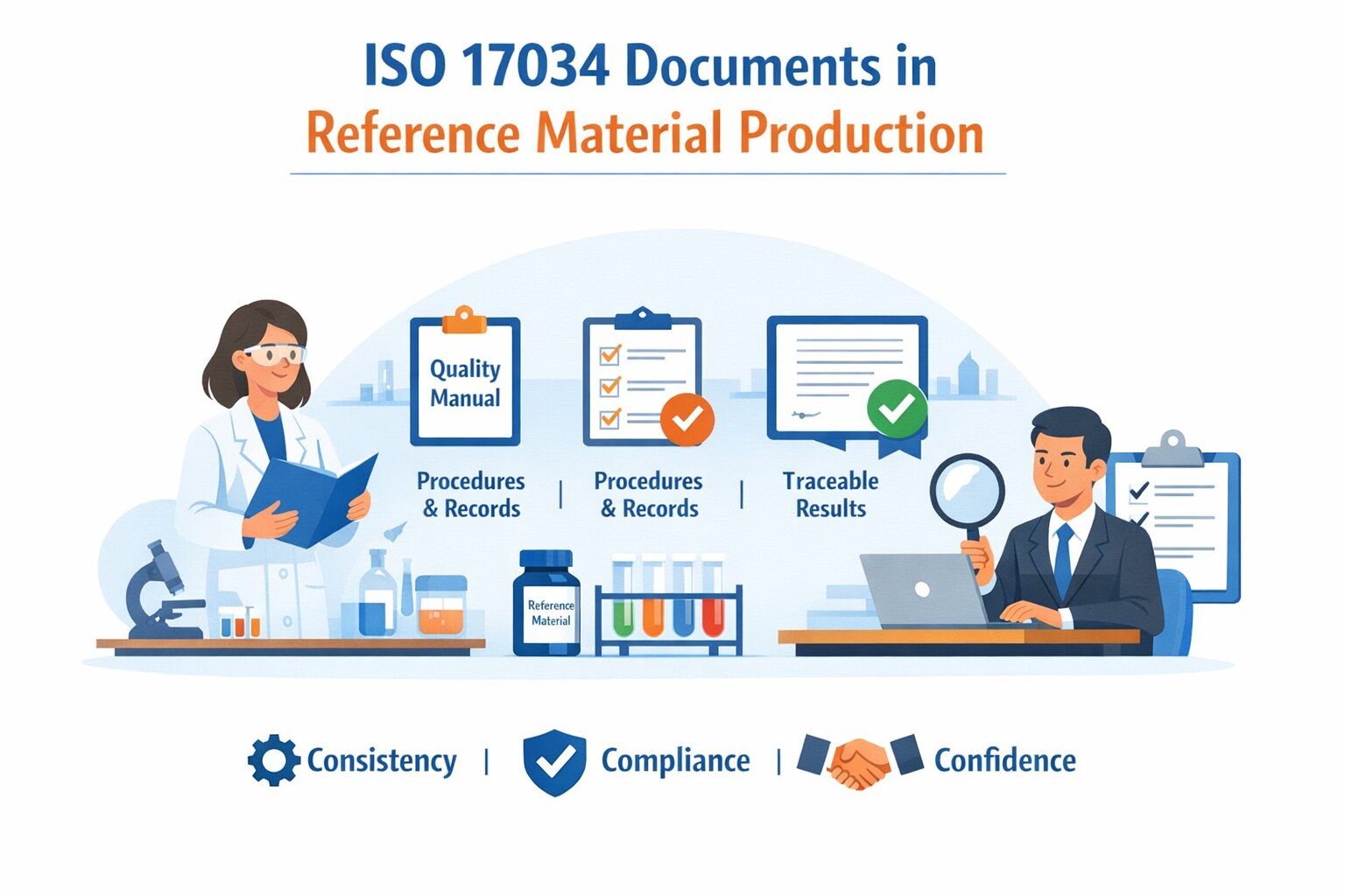 ISO 17034 Documents Need in Reference Material Production