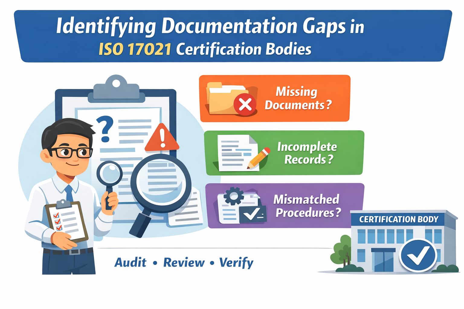 How to Identify Documentation Gaps in ISO 17021 Certification Bodies