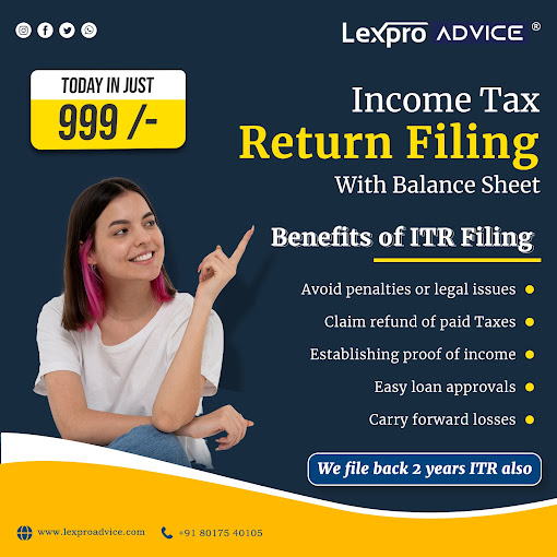 Optimize Your Tax Returns with Expert Income Tax Return Filing Services at LexProAdvice.com