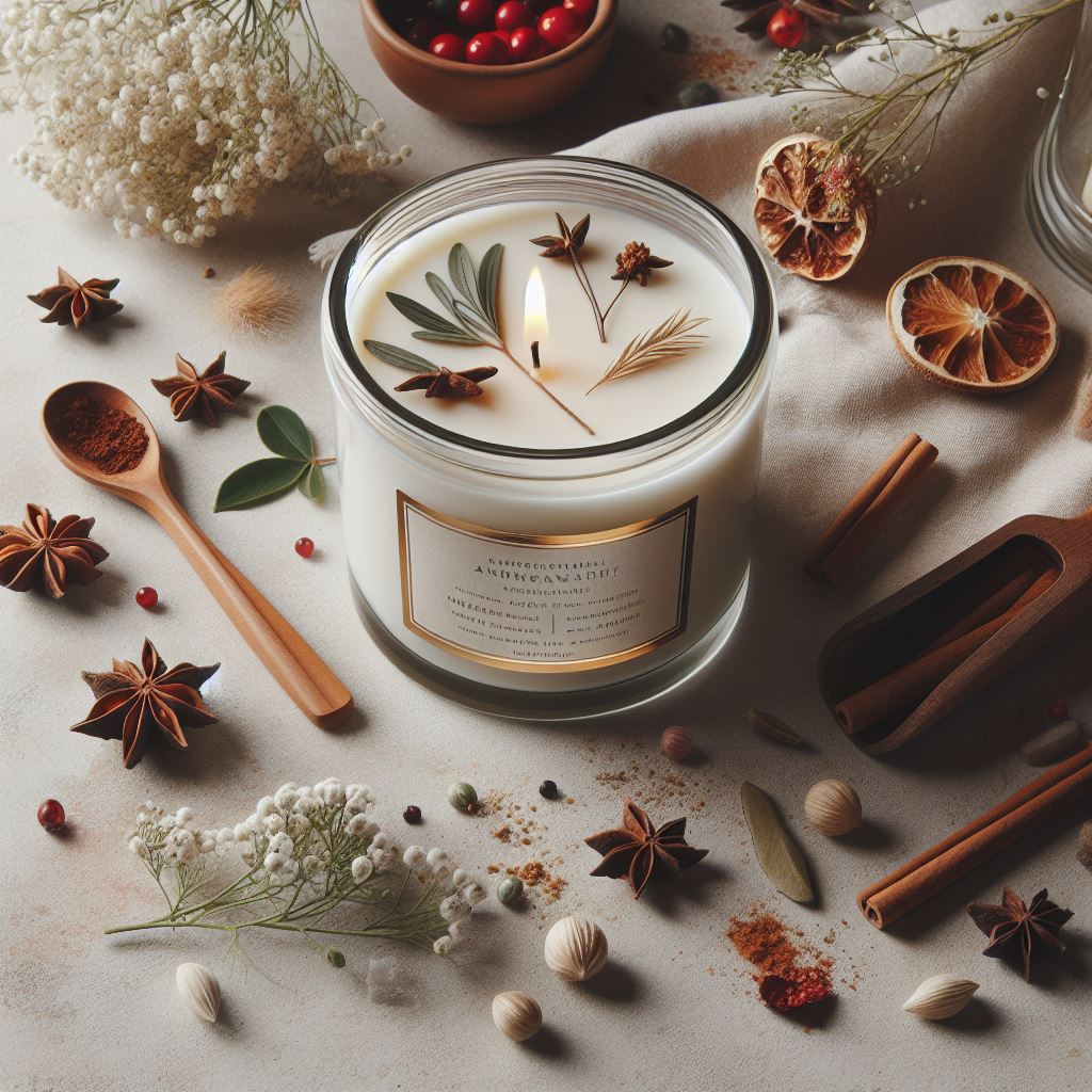 Soy Splendor: Solid Fragrance, Candle Snuffer, Premium Glow