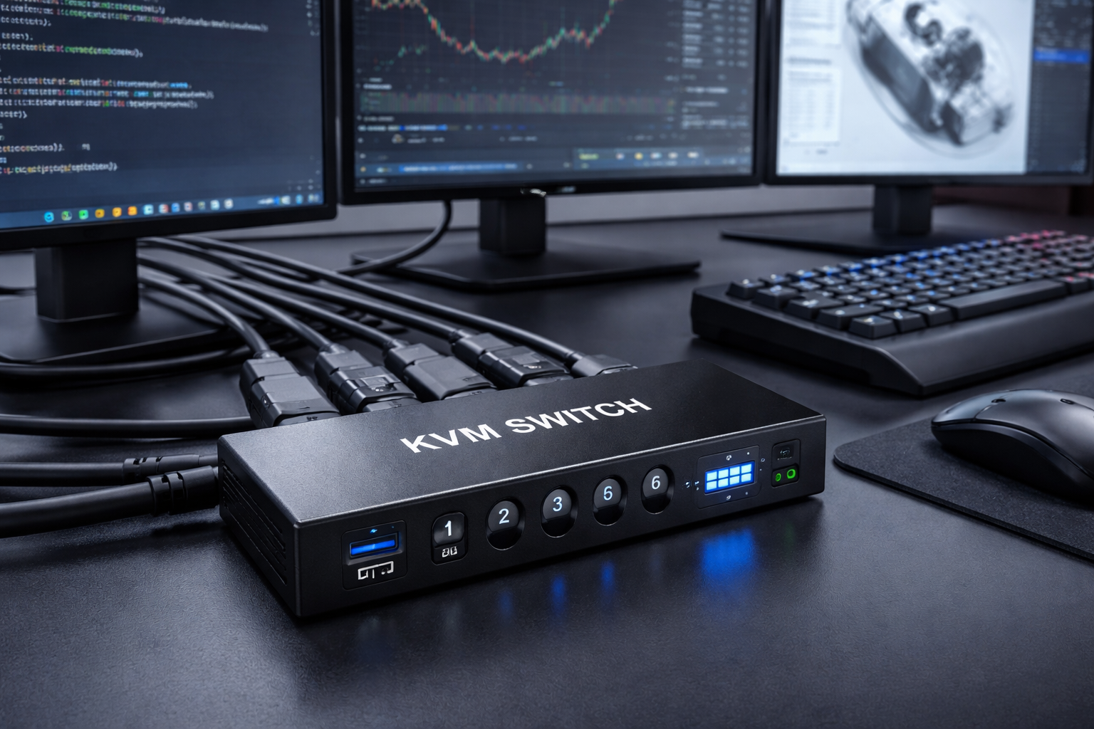 Smart Control Solutions: KVM Switches Market Forecast and Key Players
