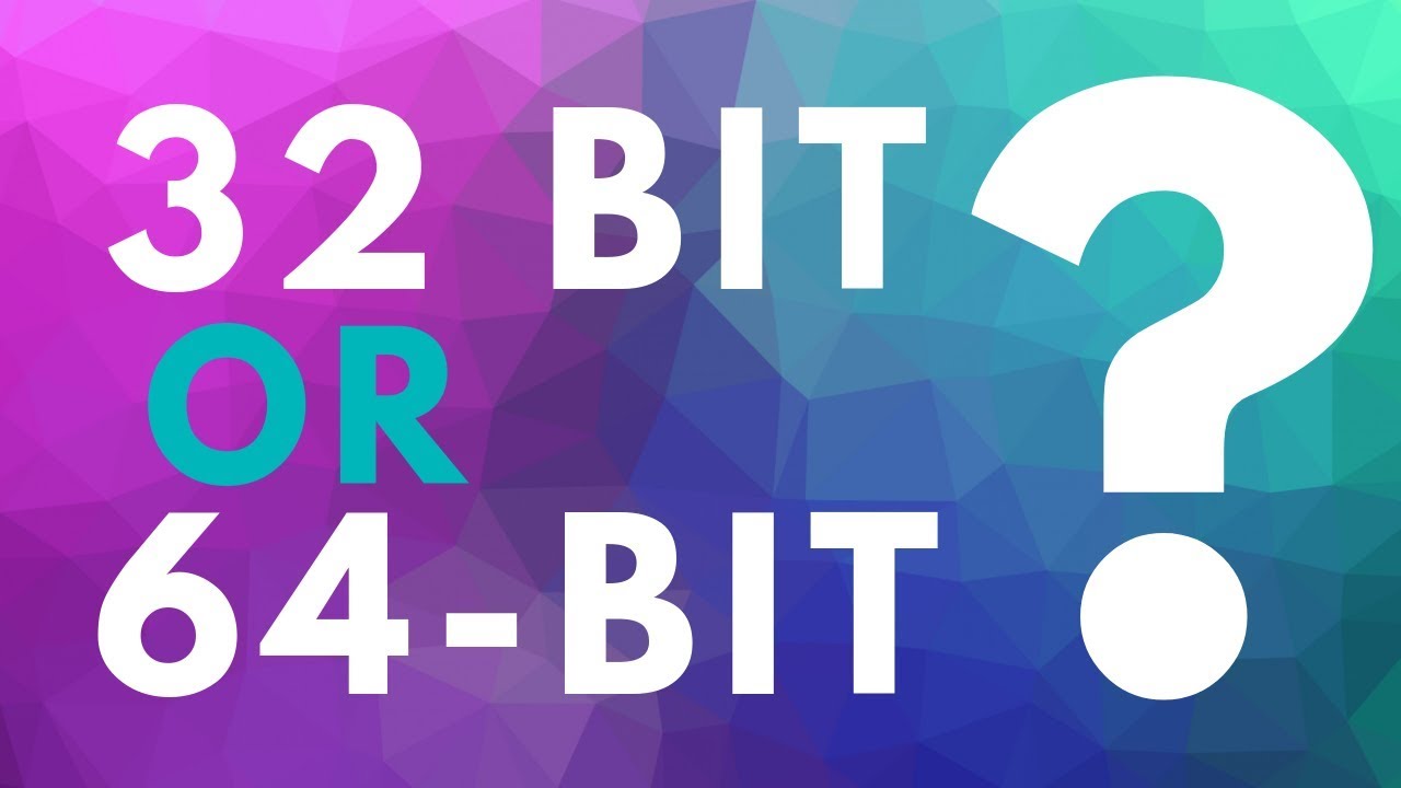 What to do to tell the computer how many bits quickly?