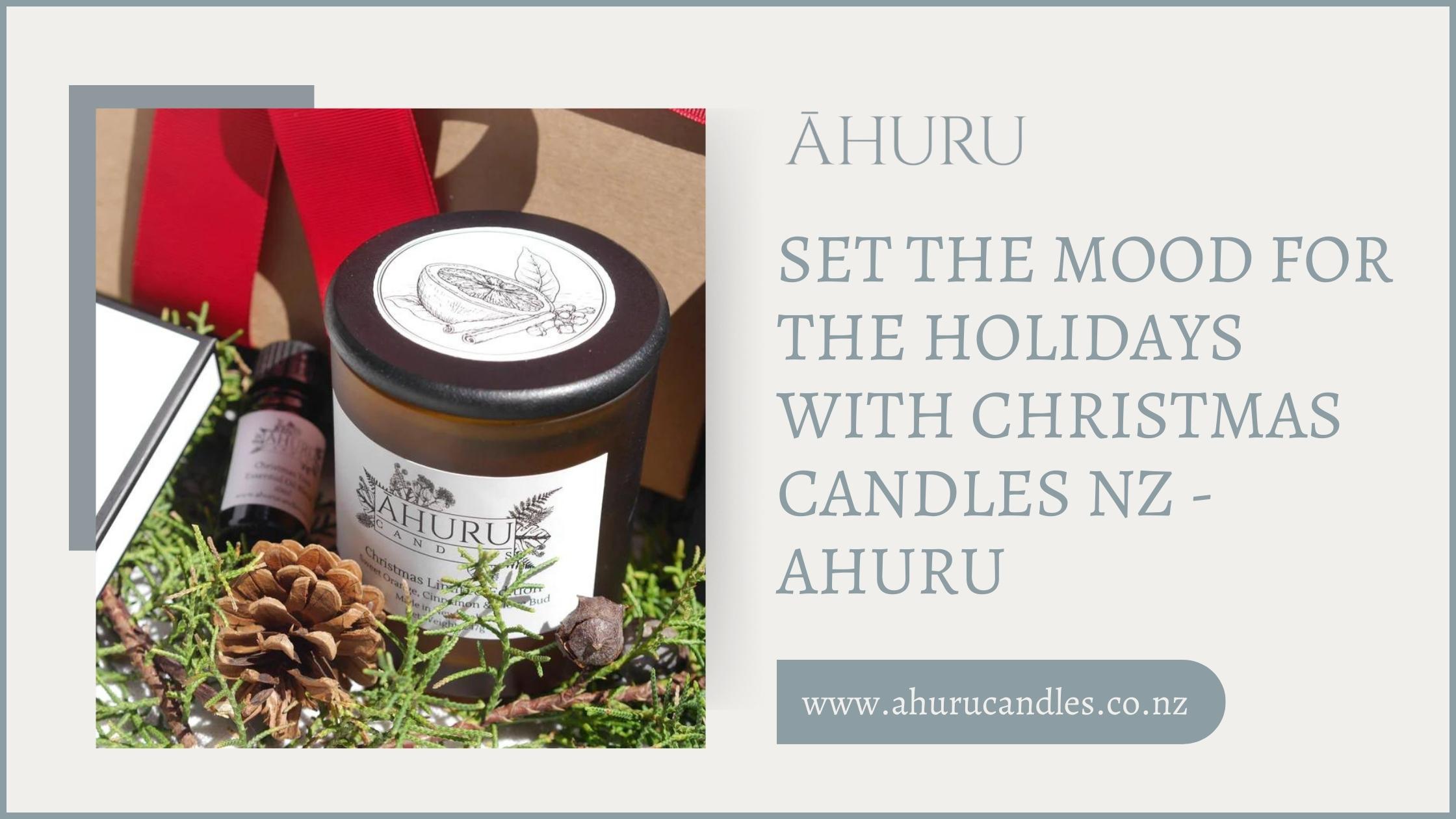 Set the Mood for the Holidays with Christmas Candles NZ